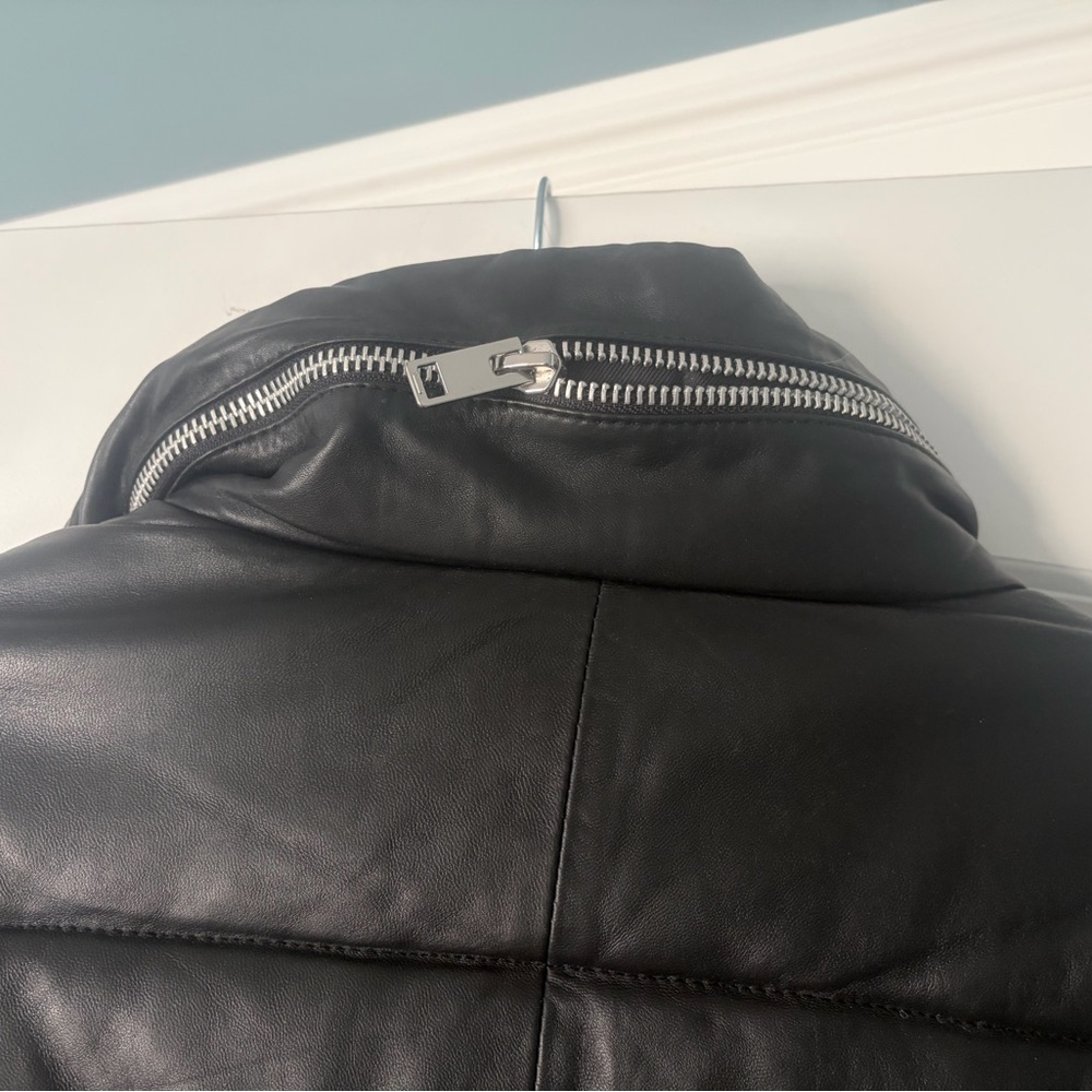Walter Baker Black Puffer Jacket - Picture 3 of 8